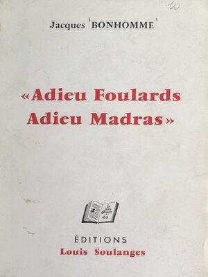 cover image of Adieu foulards, adieu madras